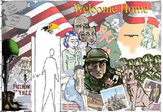 Welcome Home: Veterans Mural